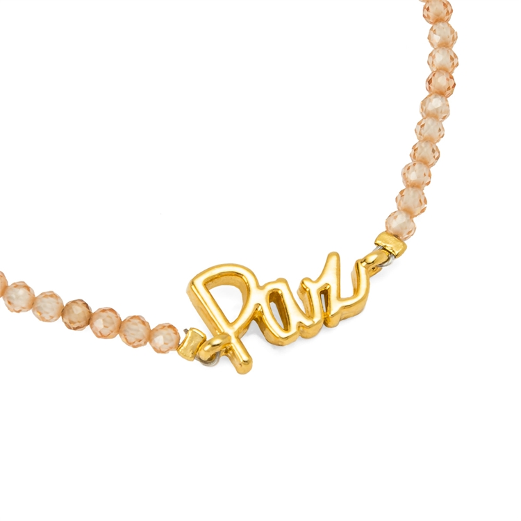 Pulseira Zircônia Paz