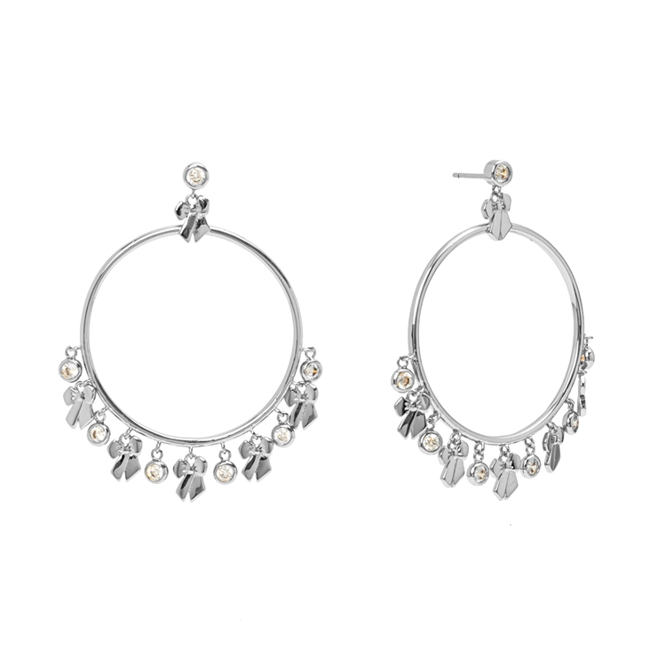 Brinco Argola Gipsy Lacinhos