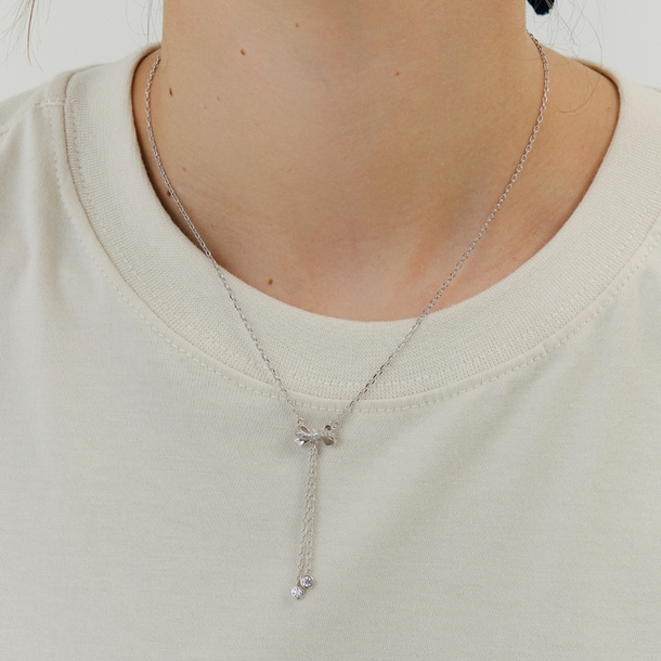 Colar Classic Pingente Laço