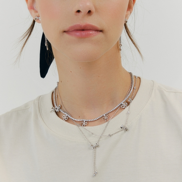 Colar Classic Pingente Laço