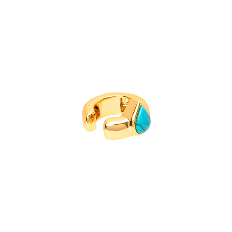 Brinco Piercing Turquesa