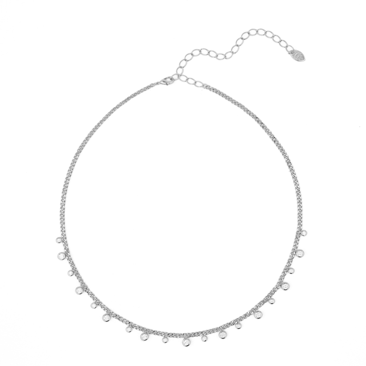Colar Gipsy Mini Zircônia