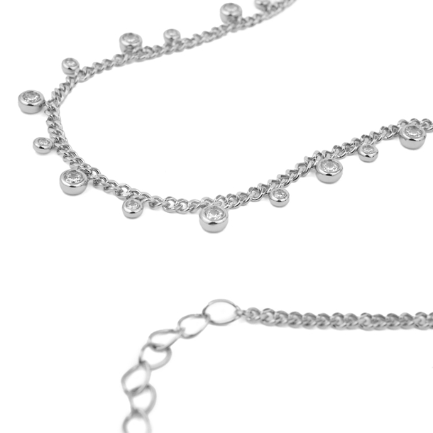 Colar Gipsy Mini Zircônia