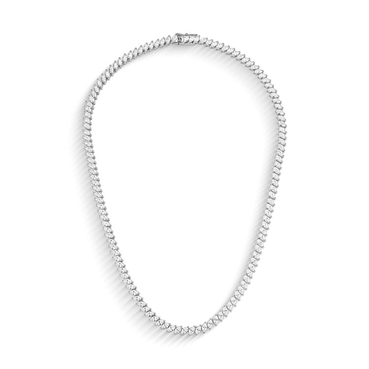 Colar Riviera Sofia Cravejado de Zircônia Cristal 42cm