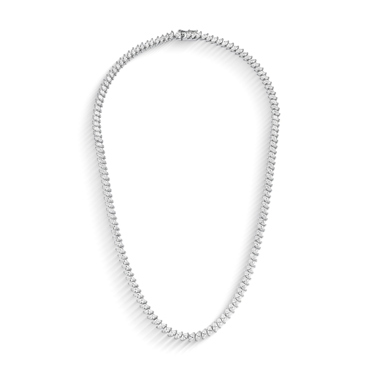Colar Riviera Sofia Cravejado de Zircônia Cristal 45cm