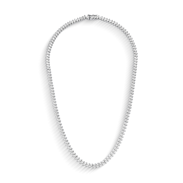 Colar Riviera Sofia Cravejado de Zircônia Cristal 45cm