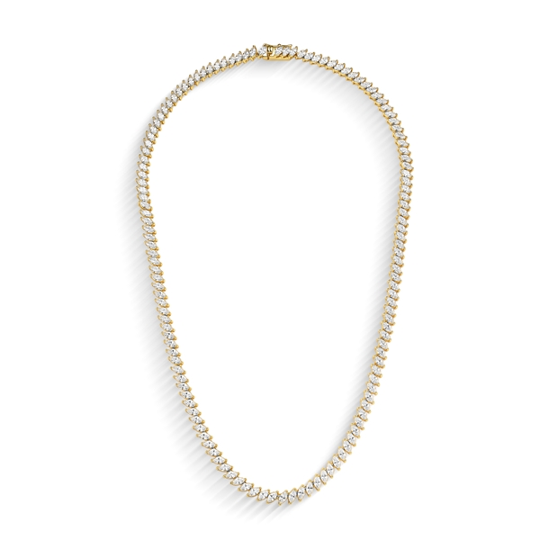 Colar Riviera Sofia Cravejado de Zircônia Cristal 45cm