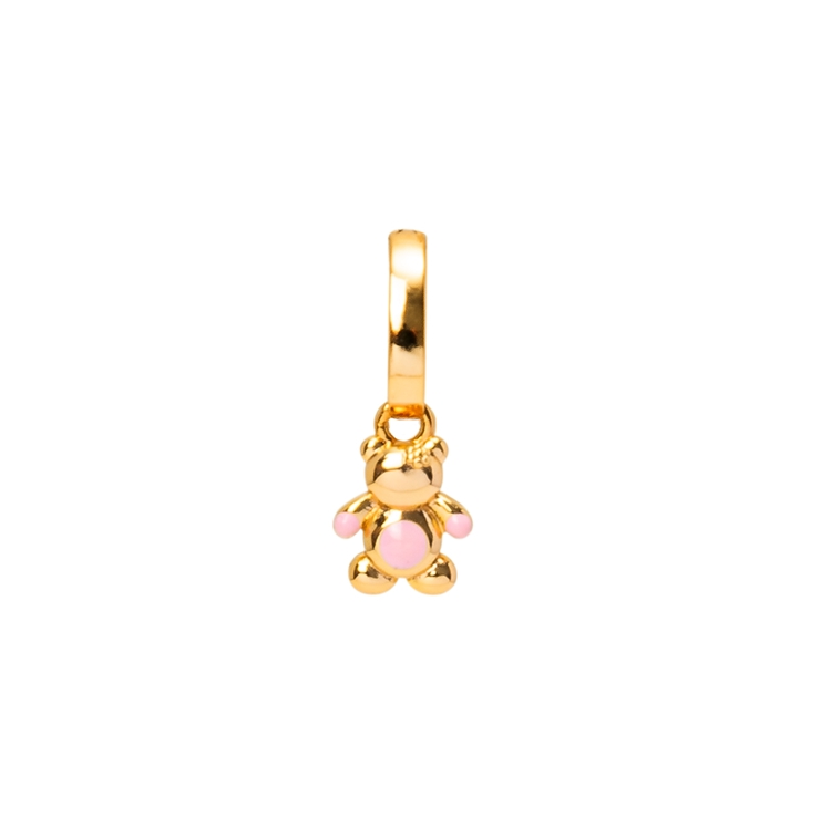 Pingente Mini Bear Pink