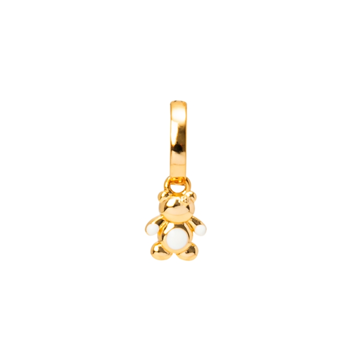 Pingente Mini Bear Off White