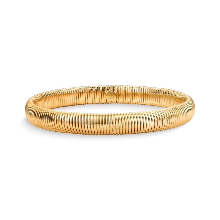 Pulseira Bold Snake Dourado 8mm