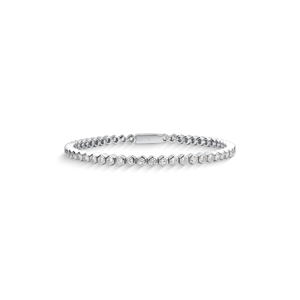 Pulseira Riviera Favo de Mel 14cm