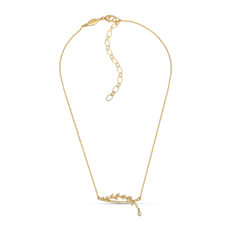 Colar Classic Ramos Banho de Ouro 18k
