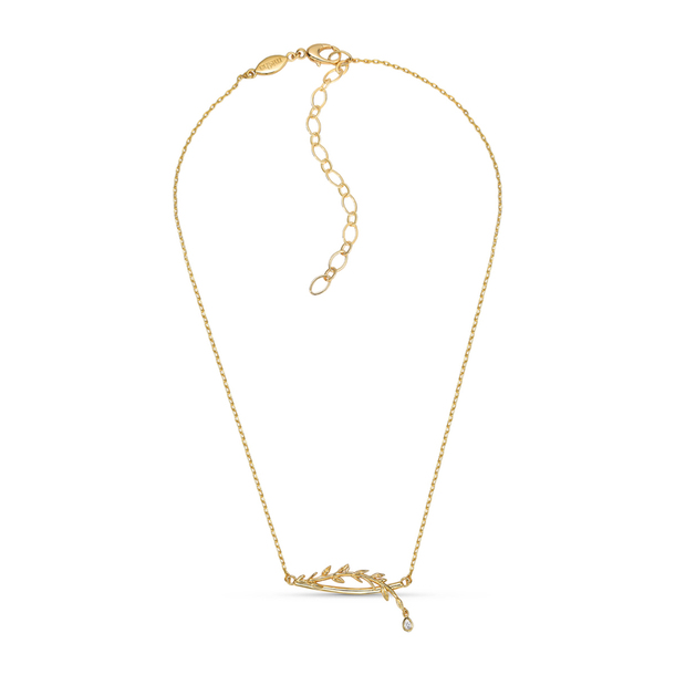 Colar Classic Ramos Banho de Ouro 18k