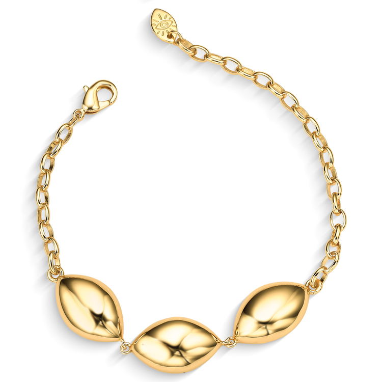 Pulseira  Bold Chunk Banho Ouro 18K