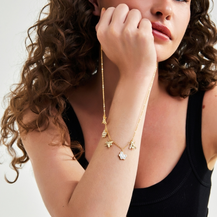 Colar Gipsy Jardim Encantado