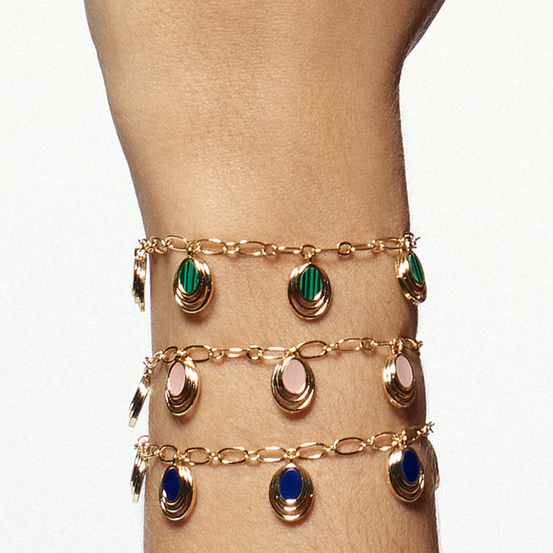 Pulseira Vintage Malaquita