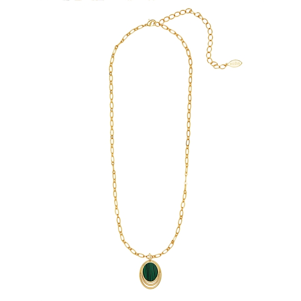 Colar Vintage Malaquita