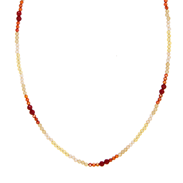 Colar Gipsy Zircônias Champagne