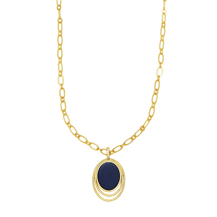 Colar Vintage Lapis Lazuli