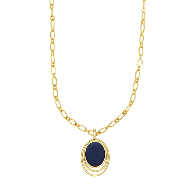 Colar Vintage Lapis Lazuli