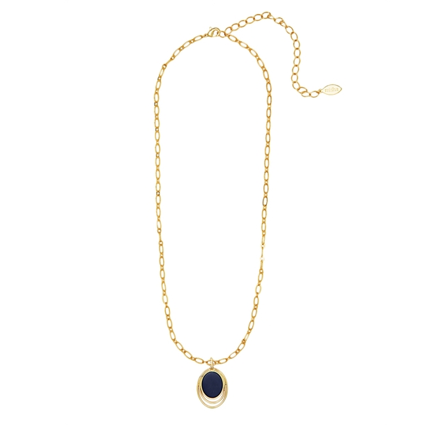 Colar Vintage Lapis Lazuli
