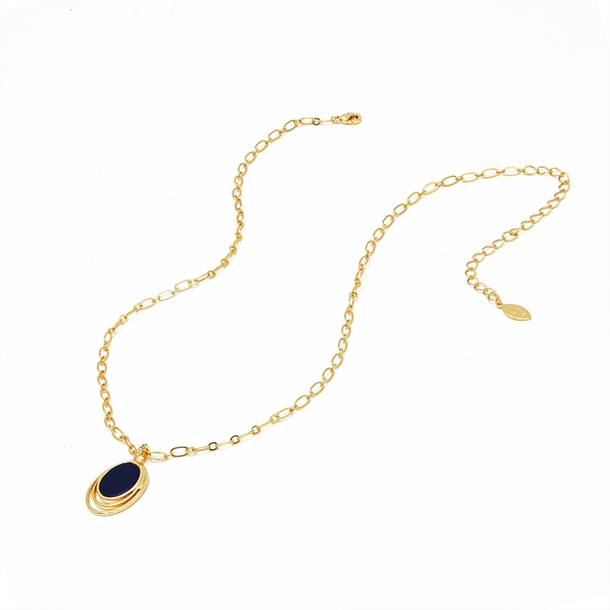 Colar Vintage Lapis Lazuli
