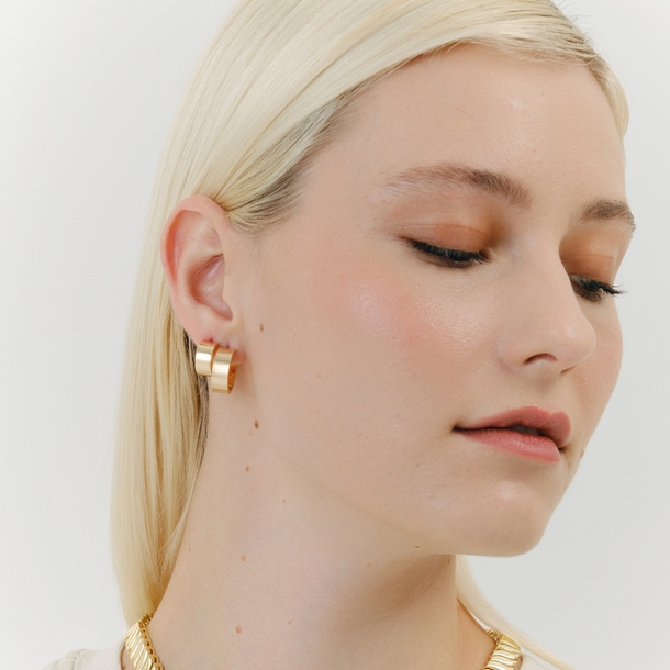 Brinco Kit Trio Argola Flat