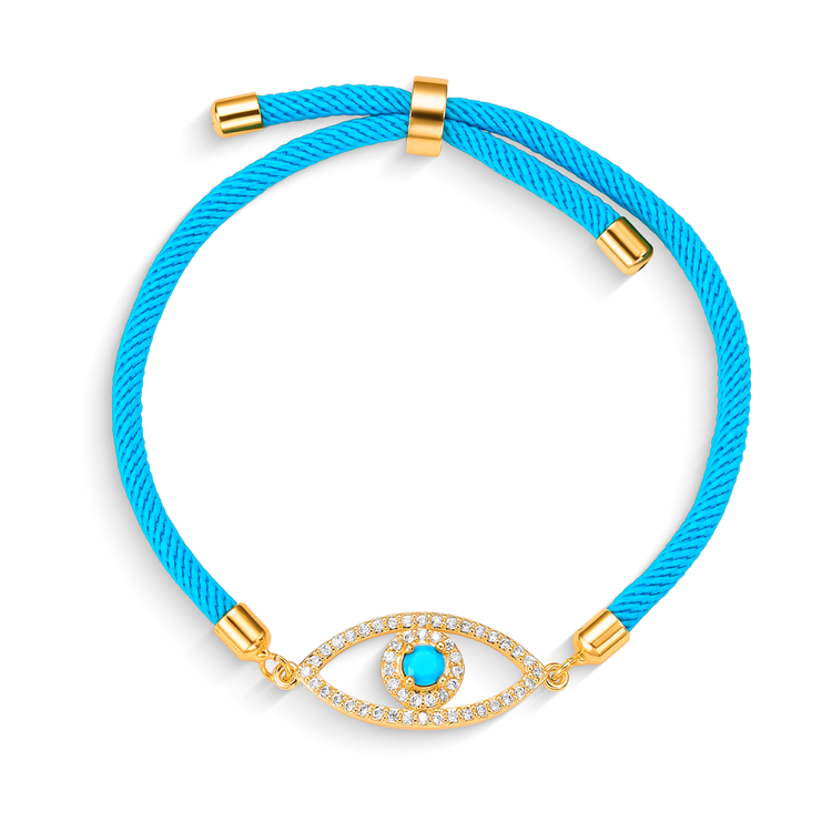 Pulseira Energy Olho de Proteção Azul