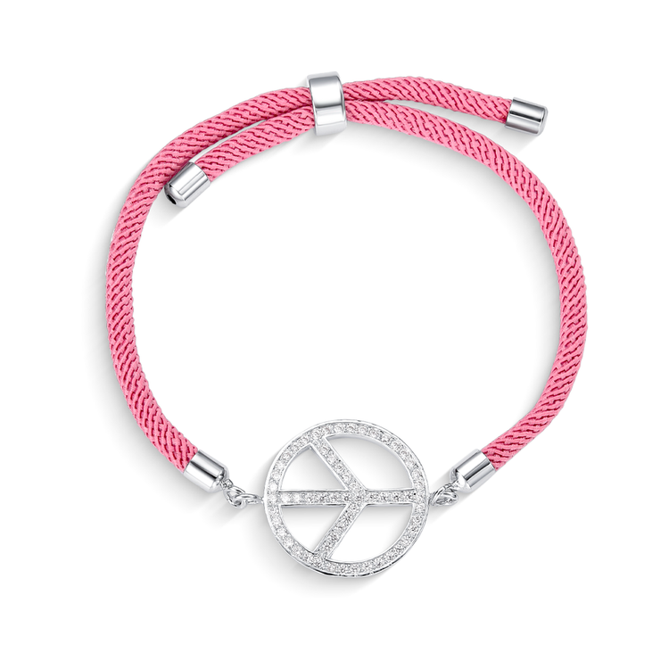 Pulseira Energy Peace Rosa Chá
