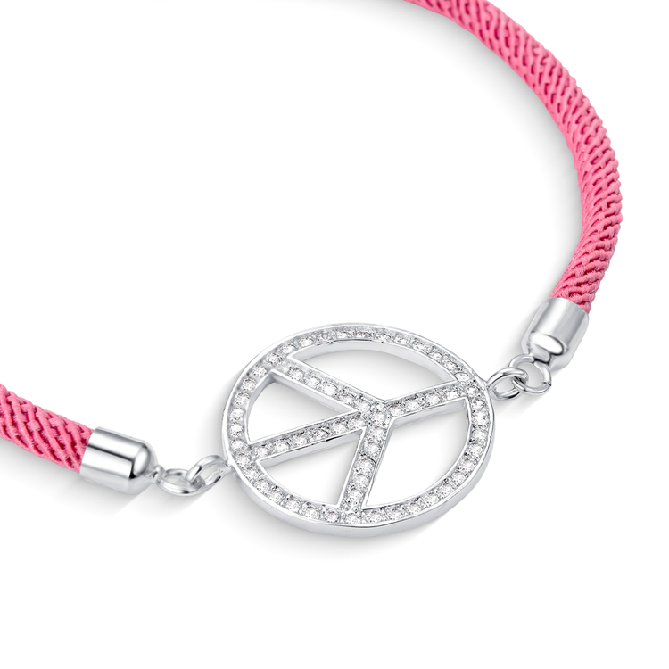 Pulseira Energy Peace Rosa Chá