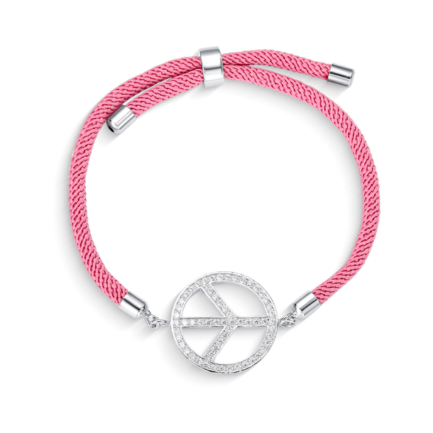 Pulseira Energy Peace Rosa Chá
