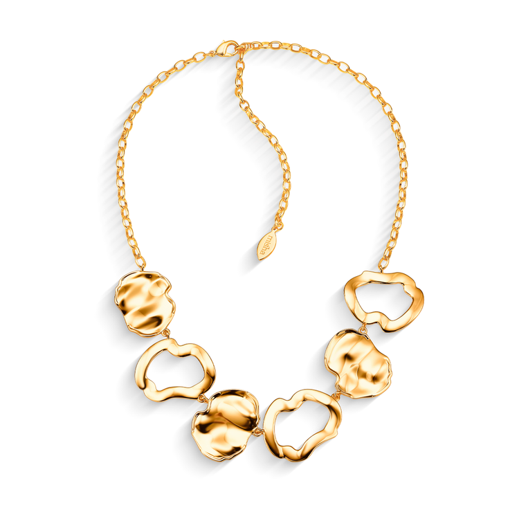 Colar Maxi Urban 40cm Banho de ouro 18k