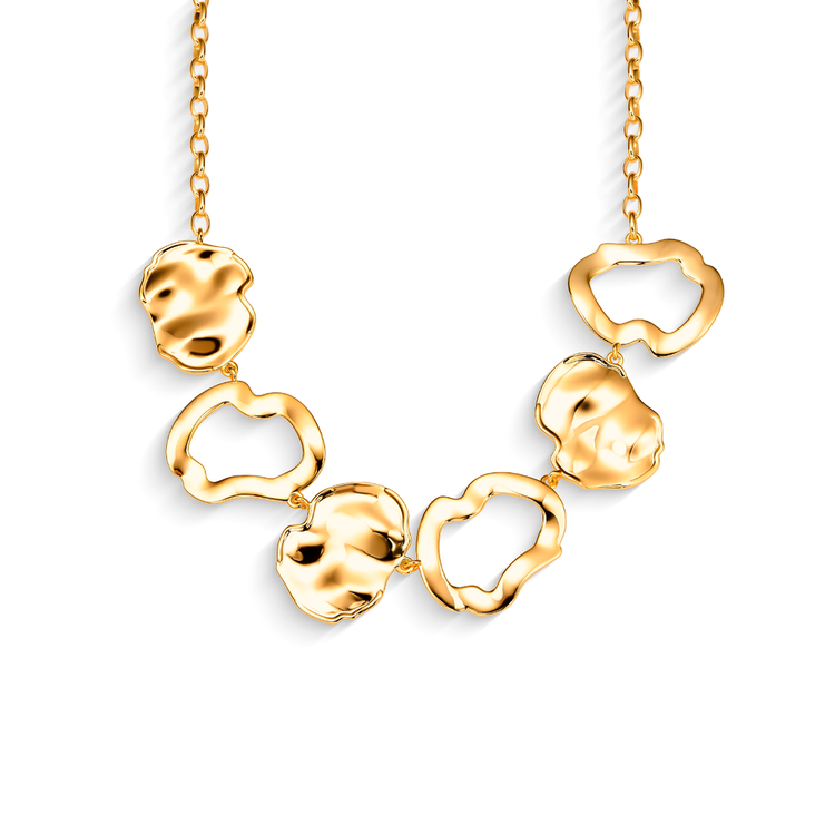 Colar Maxi Urban 40cm Banho de ouro 18k