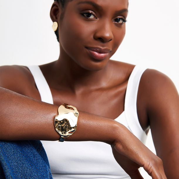 Pulseira Maxi Urban Banho de ouro 18k