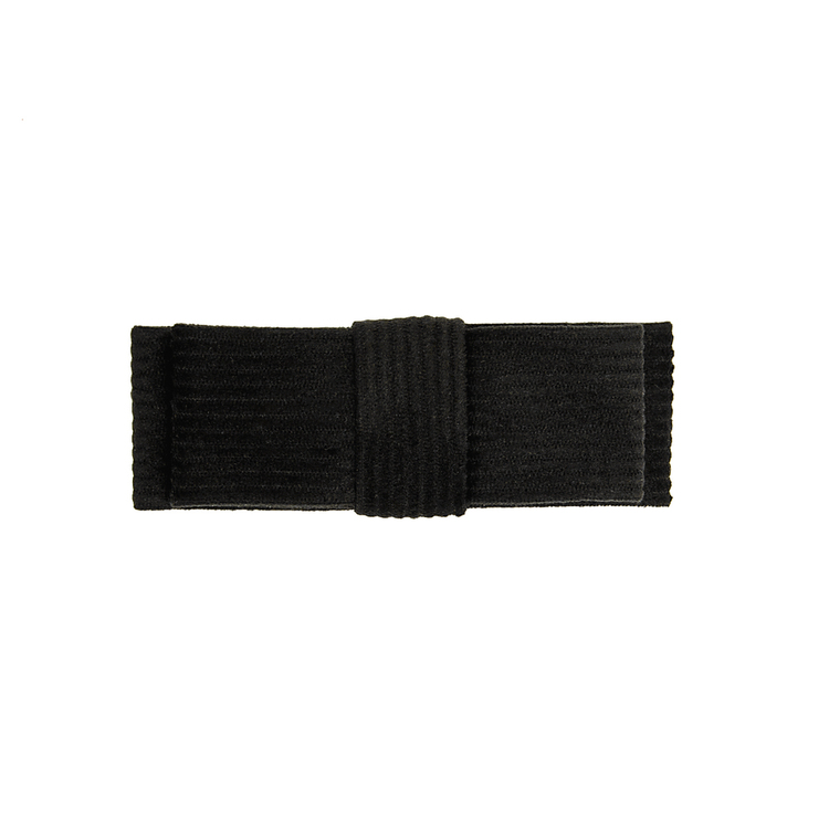 Laço de Cabelo Envelope Preto