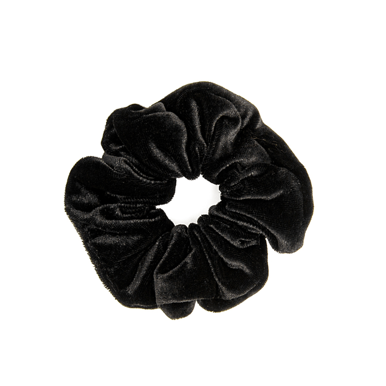 Scrunchie de Cabelo Preto