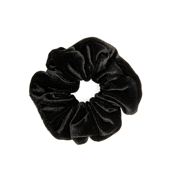 Scrunchie de Cabelo Preto
