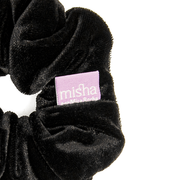 Scrunchie de Cabelo Preto