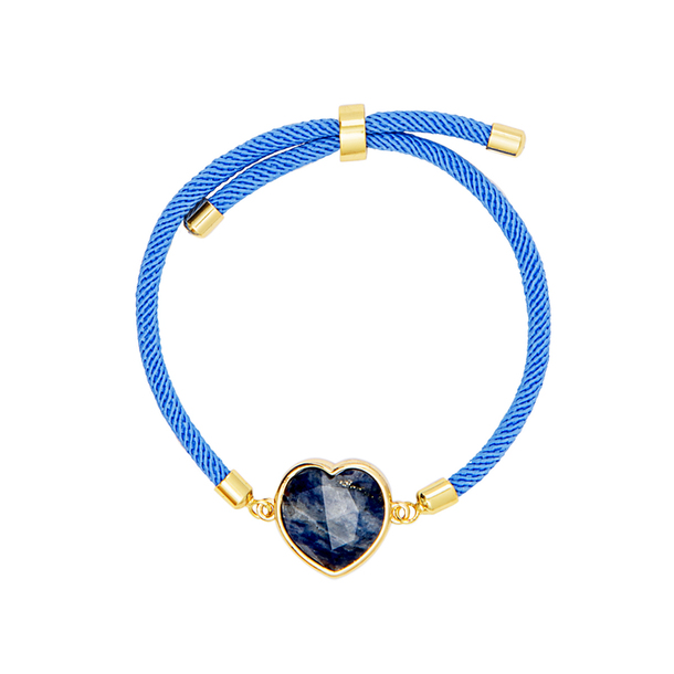 Pulseira Energy Coração Lápis Lazuli