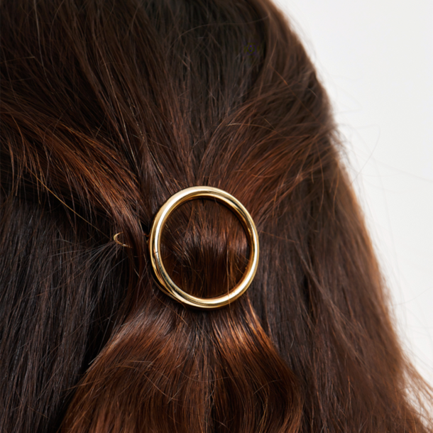 Presilha de Cabelo Bold Banho de ouro 18k