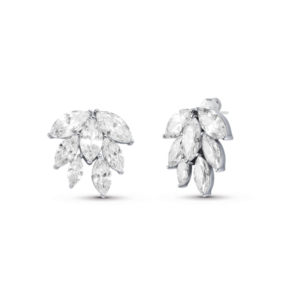 Brinco Bridal Ramos Triplo