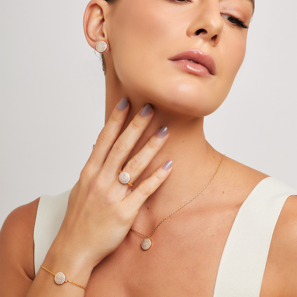 Pulseira Redonda Zirconia