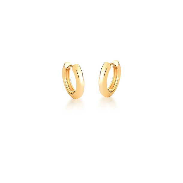 Brinco Argola P Banho Ouro 18k