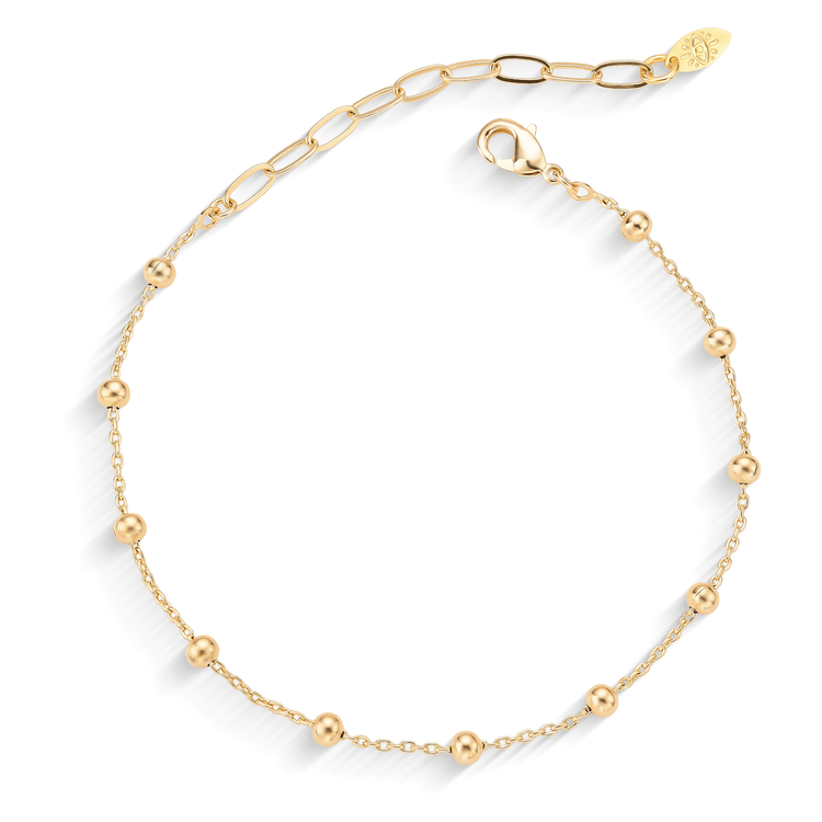 Pulseira Elos Corrente Bolinha