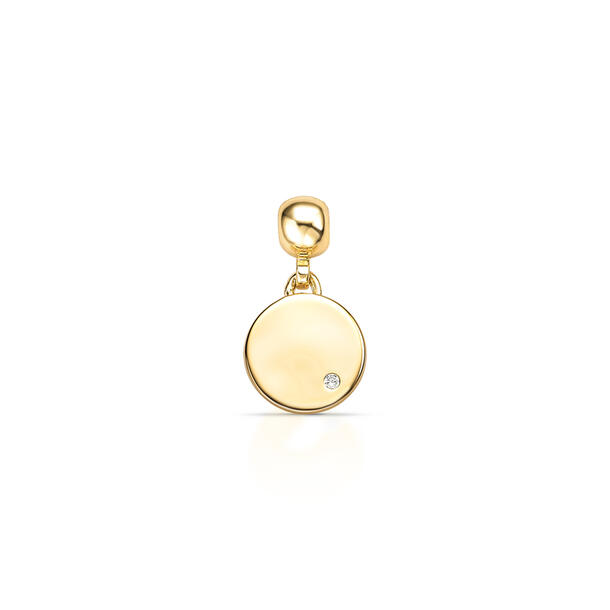 PINGENTE MINI ZIRCÔNIA PERSONALIZÁVEL