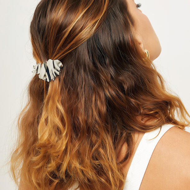 PRESILHA DE CABELO FOLHA