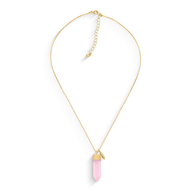 COLAR QUARTZO ROSA