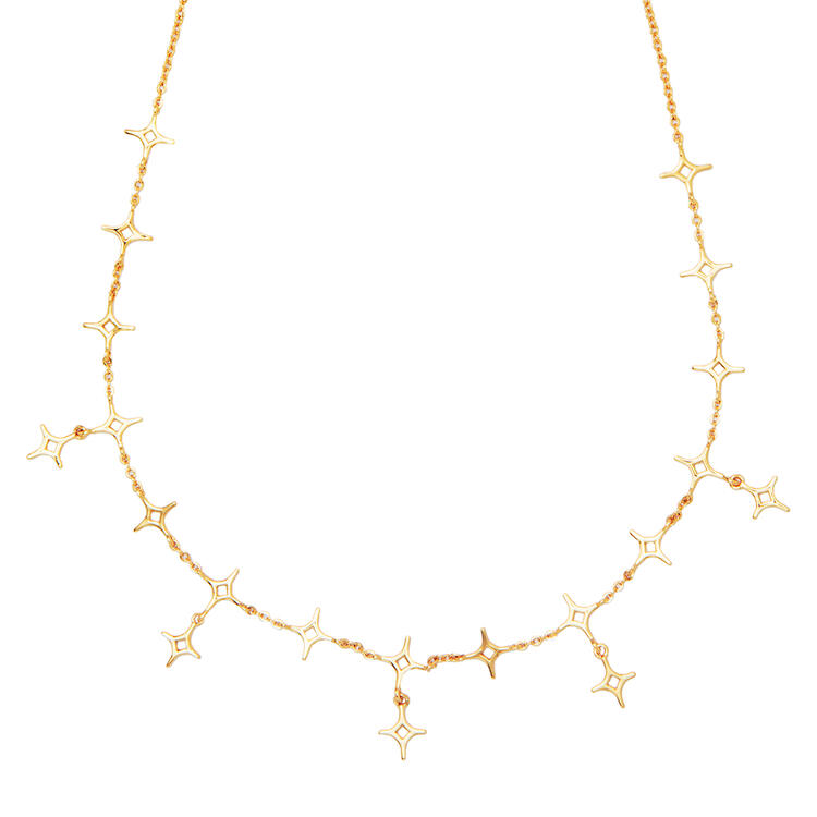 COLAR ESTRELA DUAL