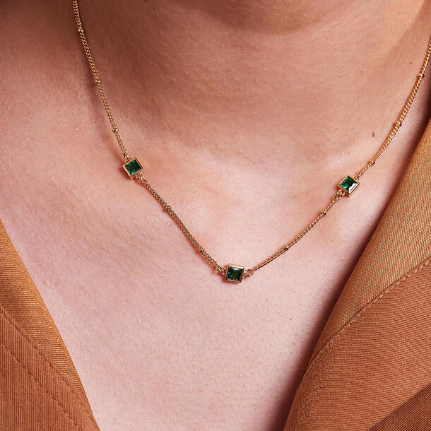 COLAR MINIMAL VERDE
