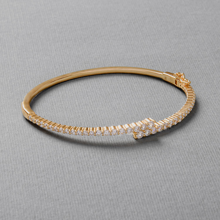 BRACELETE CRAVEJADO 925